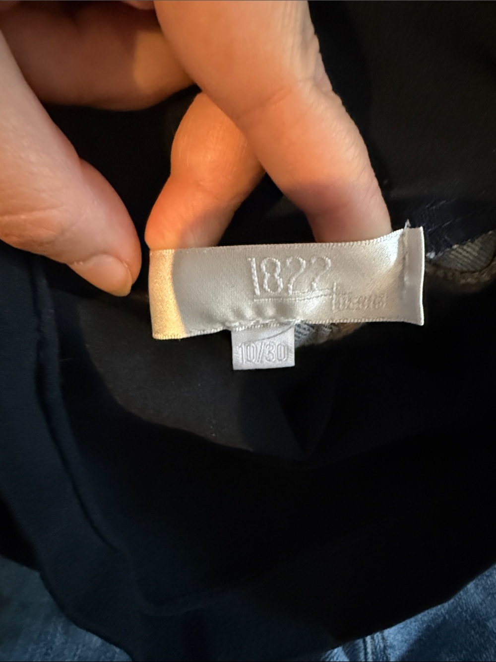 Light Blue Boyfriend Maternity Jeans - Picture 2 of 3